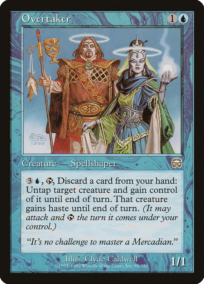 Overtaker [Mercadian Masques] MTG Single Magic: The Gathering | Red Claw Gaming