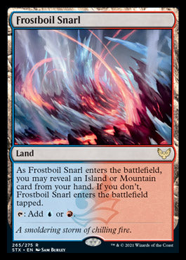 Frostboil Snarl [Strixhaven: School of Mages] MTG Single Magic: The Gathering | Red Claw Gaming
