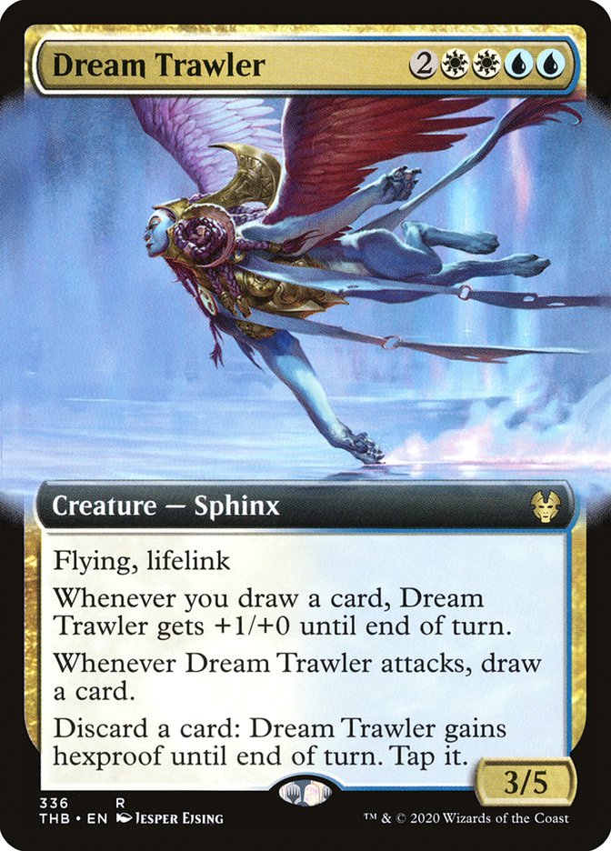 Dream Trawler (Extended Art) [Theros Beyond Death] MTG Single Magic: The Gathering | Red Claw Gaming