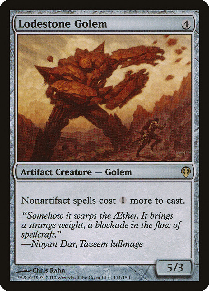 Lodestone Golem [Archenemy] MTG Single Magic: The Gathering | Red Claw Gaming