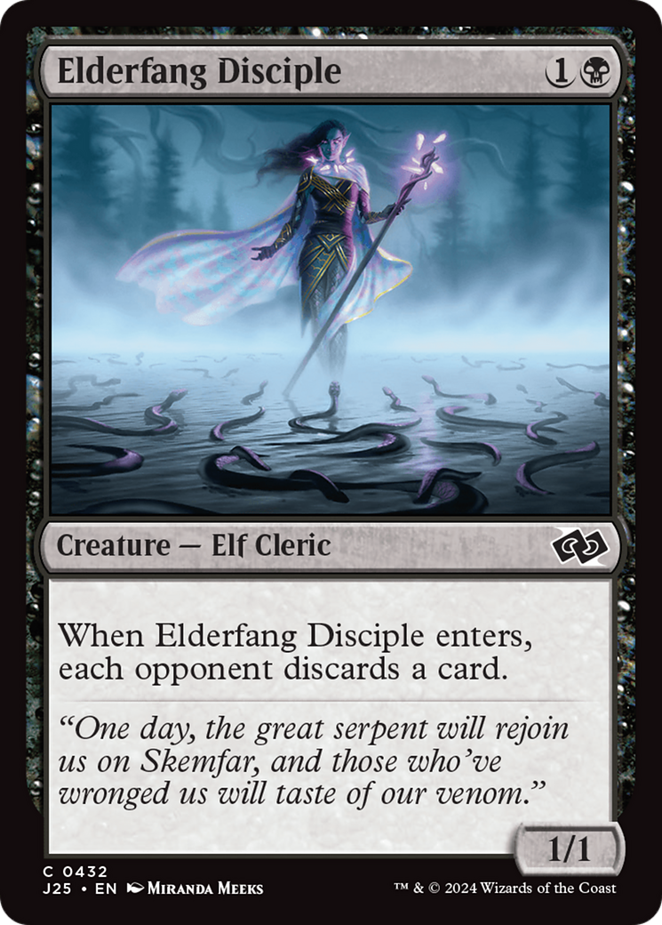 Elderfang Disciple [Foundations Jumpstart] MTG Single Magic: The Gathering | Red Claw Gaming