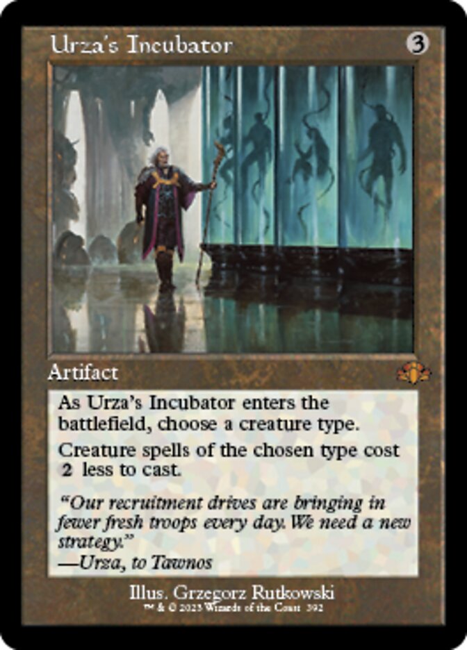 Urza's Incubator (Retro) [Dominaria Remastered] MTG Single Magic: The Gathering | Red Claw Gaming