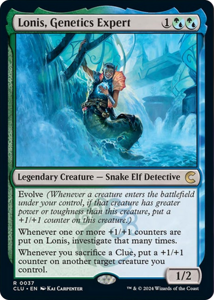 Lonis, Genetics Expert [Ravnica: Clue Edition] MTG Single Magic: The Gathering | Red Claw Gaming
