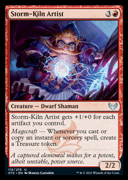 Storm-Kiln Artist [Strixhaven: School of Mages] MTG Single Magic: The Gathering | Red Claw Gaming