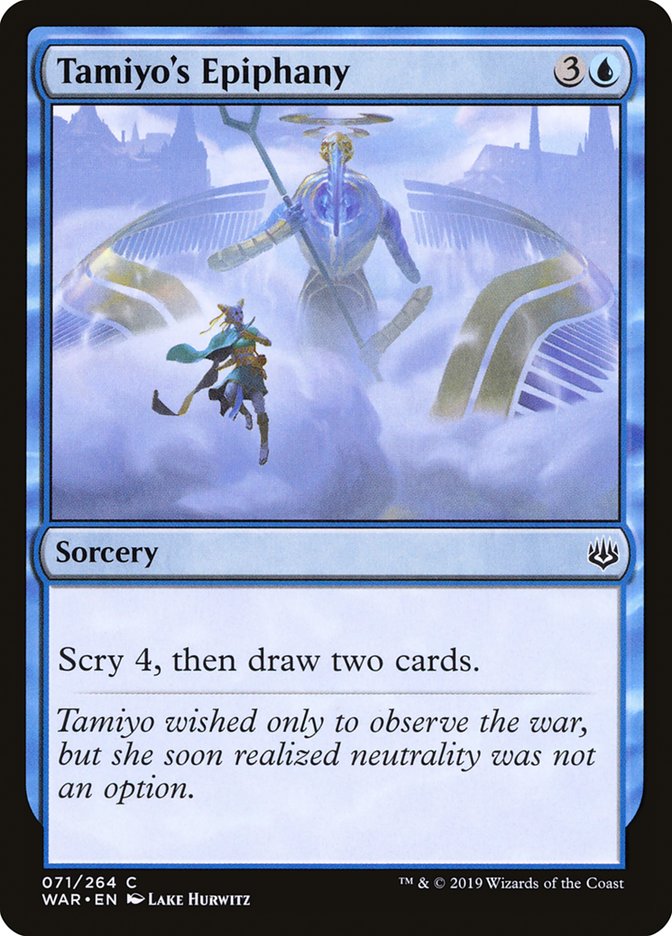 Tamiyo's Epiphany [War of the Spark] MTG Single Magic: The Gathering | Red Claw Gaming