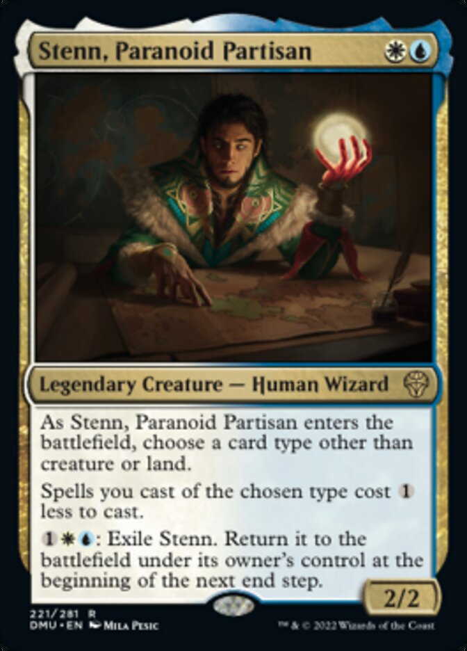 Stenn, Paranoid Partisan [Dominaria United] MTG Single Magic: The Gathering | Red Claw Gaming