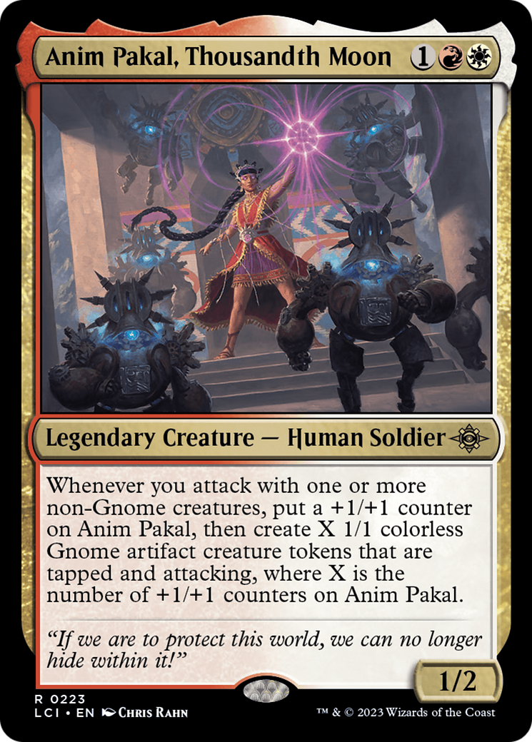 Anim Pakal, Thousandth Moon [The Lost Caverns of Ixalan] MTG Single Magic: The Gathering    | Red Claw Gaming