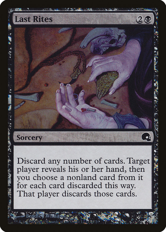 Last Rites [Premium Deck Series: Graveborn] MTG Single Magic: The Gathering | Red Claw Gaming