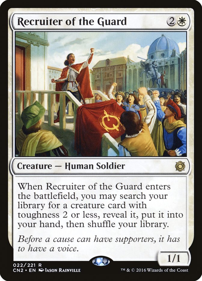 Recruiter of the Guard [Conspiracy: Take the Crown] MTG Single Magic: The Gathering | Red Claw Gaming