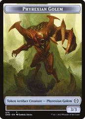 Phyrexian Goblin // Phyrexian Golem Double-Sided Token [Phyrexia: All Will Be One Tokens] MTG Single Magic: The Gathering    | Red Claw Gaming