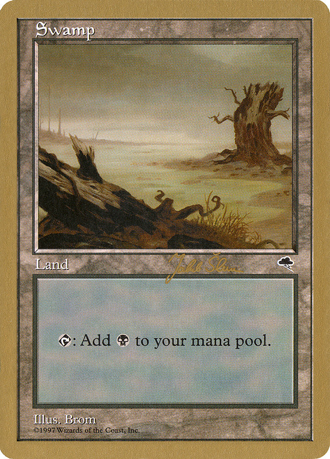 Swamp (js340a) (Jakub Slemr) [World Championship Decks 1999] MTG Single Magic: The Gathering | Red Claw Gaming