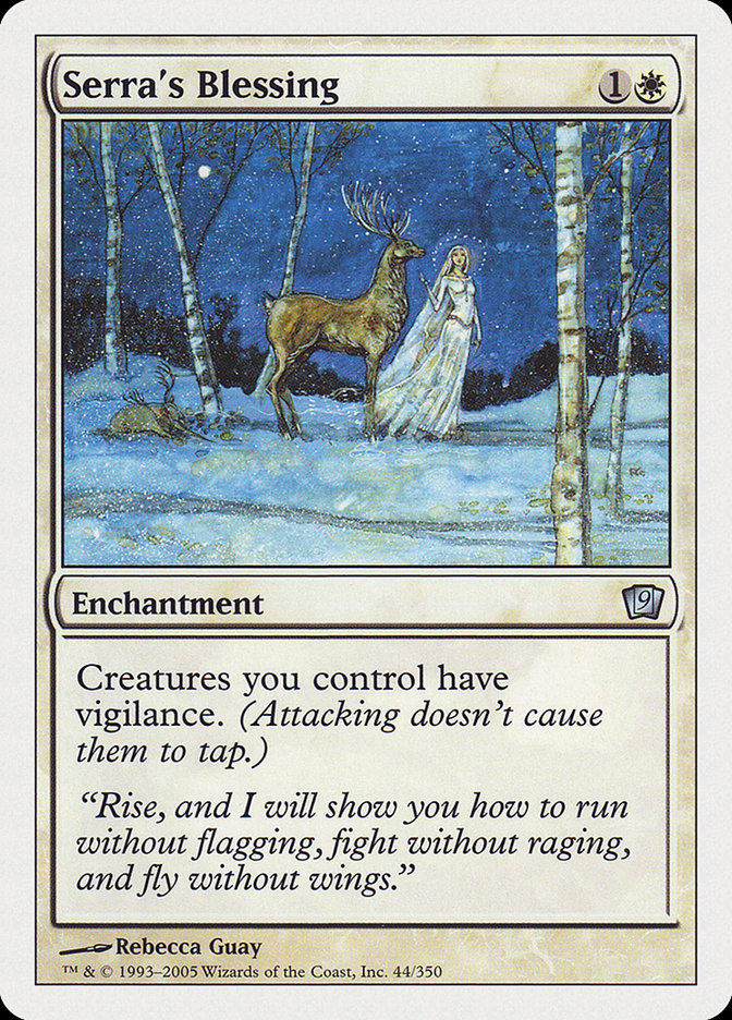Serra's Blessing [Ninth Edition] MTG Single Magic: The Gathering | Red Claw Gaming