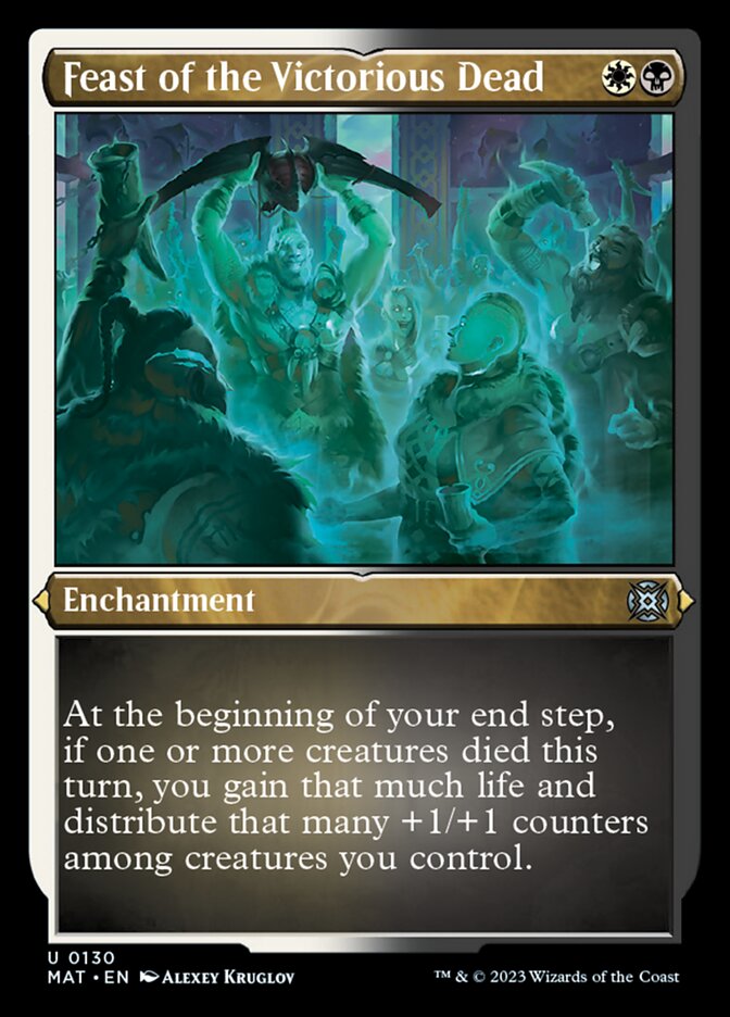 Feast of the Victorious Dead (Foil Etched) [March of the Machine: The Aftermath] MTG Single Magic: The Gathering | Red Claw Gaming