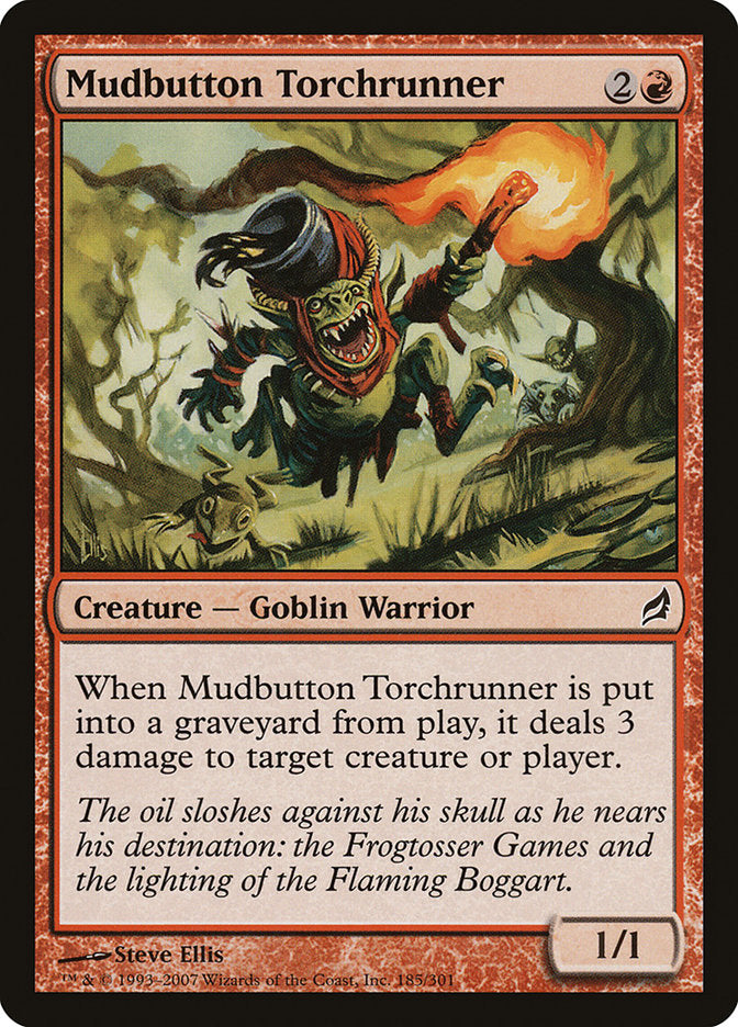 Mudbutton Torchrunner [Lorwyn] MTG Single Magic: The Gathering | Red Claw Gaming