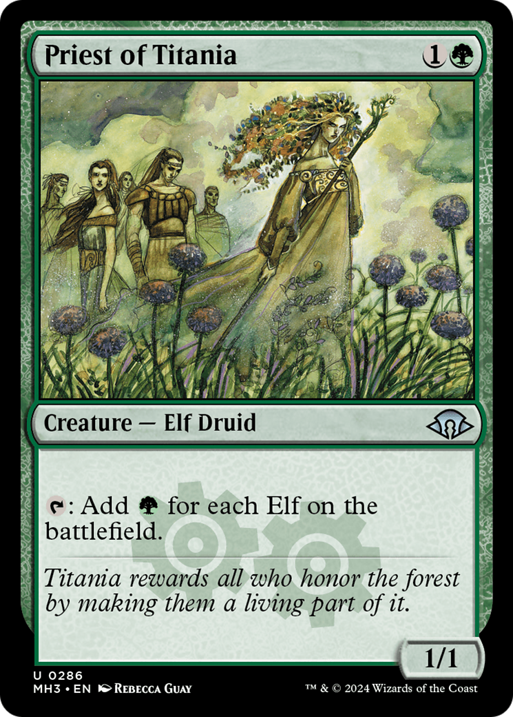 Priest of Titania [Modern Horizons 3] MTG Single Magic: The Gathering | Red Claw Gaming