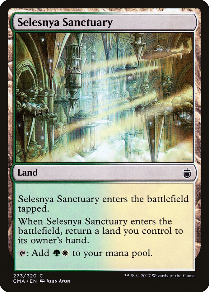 Selesnya Sanctuary [Commander Anthology] MTG Single Magic: The Gathering | Red Claw Gaming