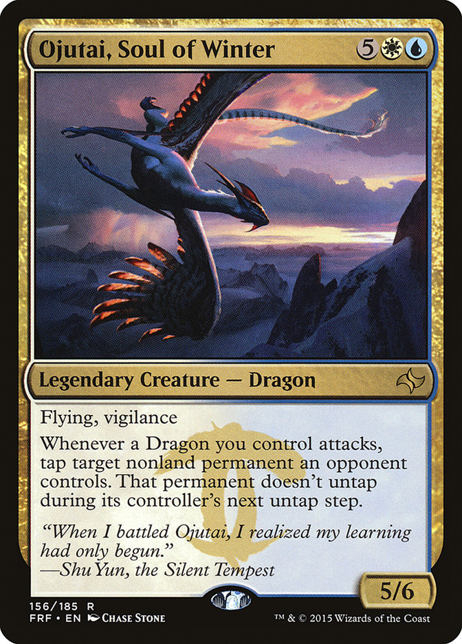 Ojutai, Soul of Winter [Fate Reforged] MTG Single Magic: The Gathering | Red Claw Gaming
