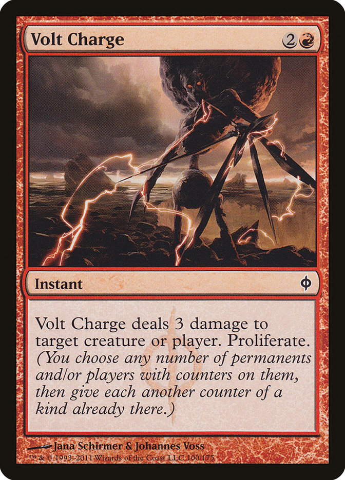 Volt Charge [New Phyrexia] MTG Single Magic: The Gathering | Red Claw Gaming