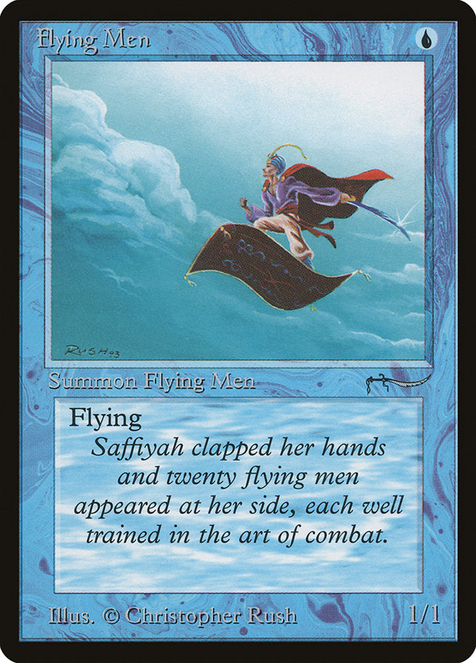 Flying Men [Arabian Nights] MTG Single Magic: The Gathering | Red Claw Gaming