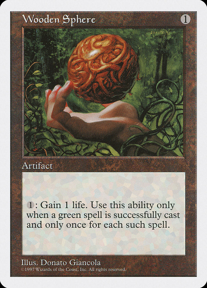 Wooden Sphere [Fifth Edition] MTG Single Magic: The Gathering | Red Claw Gaming