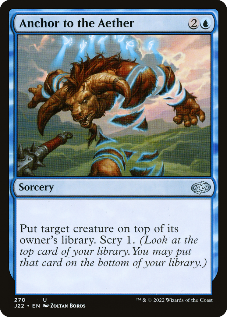 Anchor to the Aether [Jumpstart 2022] MTG Single Magic: The Gathering | Red Claw Gaming