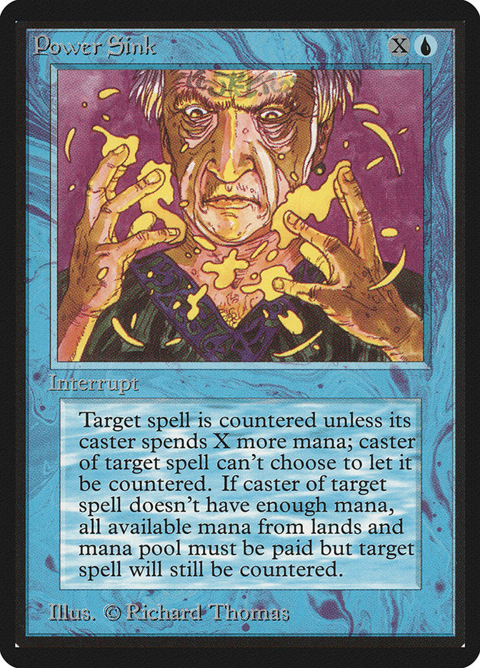 Power Sink [Beta Edition] MTG Single Magic: The Gathering | Red Claw Gaming