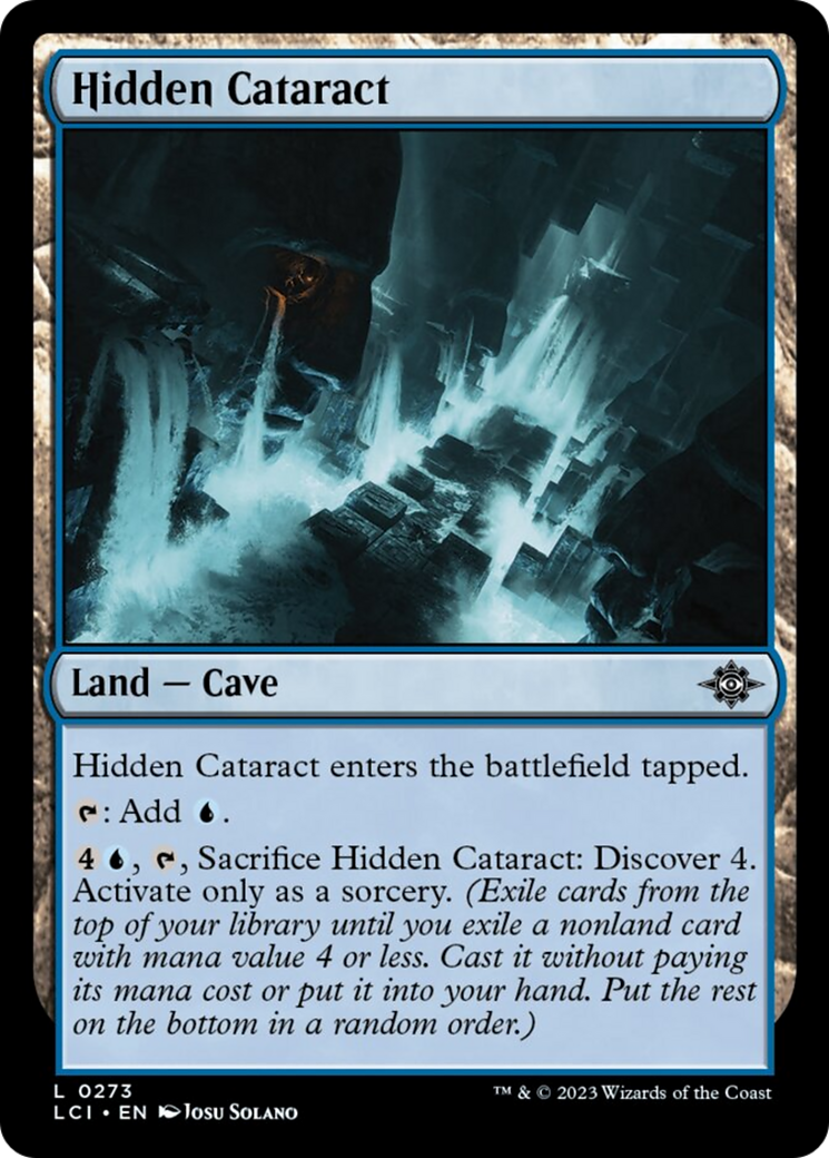 Hidden Cataract [The Lost Caverns of Ixalan] MTG Single Magic: The Gathering    | Red Claw Gaming