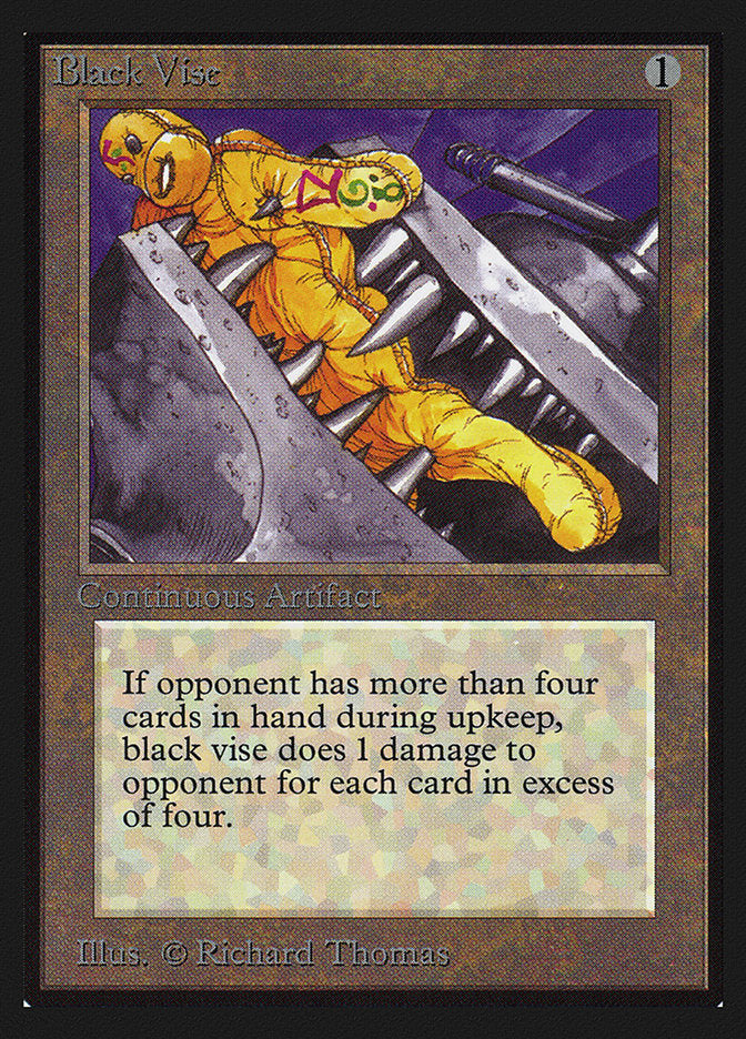 Black Vise [International Collectors' Edition] MTG Single Magic: The Gathering | Red Claw Gaming