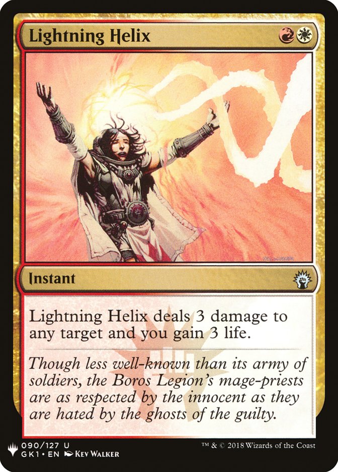 Lightning Helix [Mystery Booster] MTG Single Magic: The Gathering | Red Claw Gaming