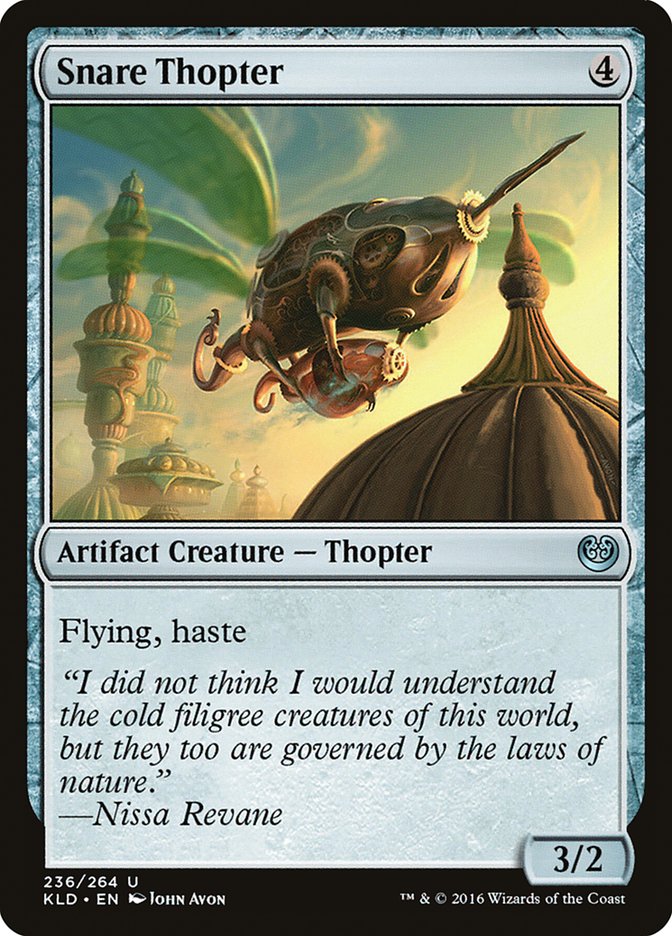 Snare Thopter [Kaladesh] MTG Single Magic: The Gathering | Red Claw Gaming