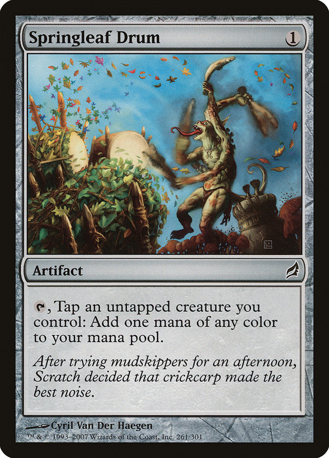 Springleaf Drum [Lorwyn] MTG Single Magic: The Gathering | Red Claw Gaming
