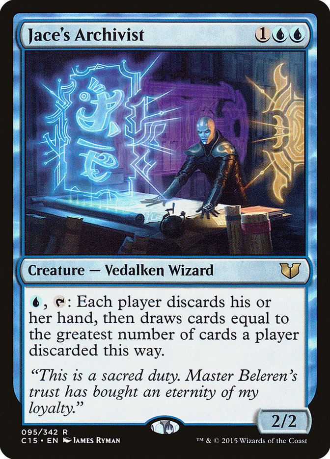 Jace's Archivist [Commander 2015] MTG Single Magic: The Gathering | Red Claw Gaming