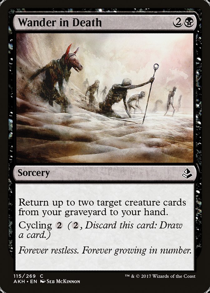 Wander in Death [Amonkhet] MTG Single Magic: The Gathering | Red Claw Gaming