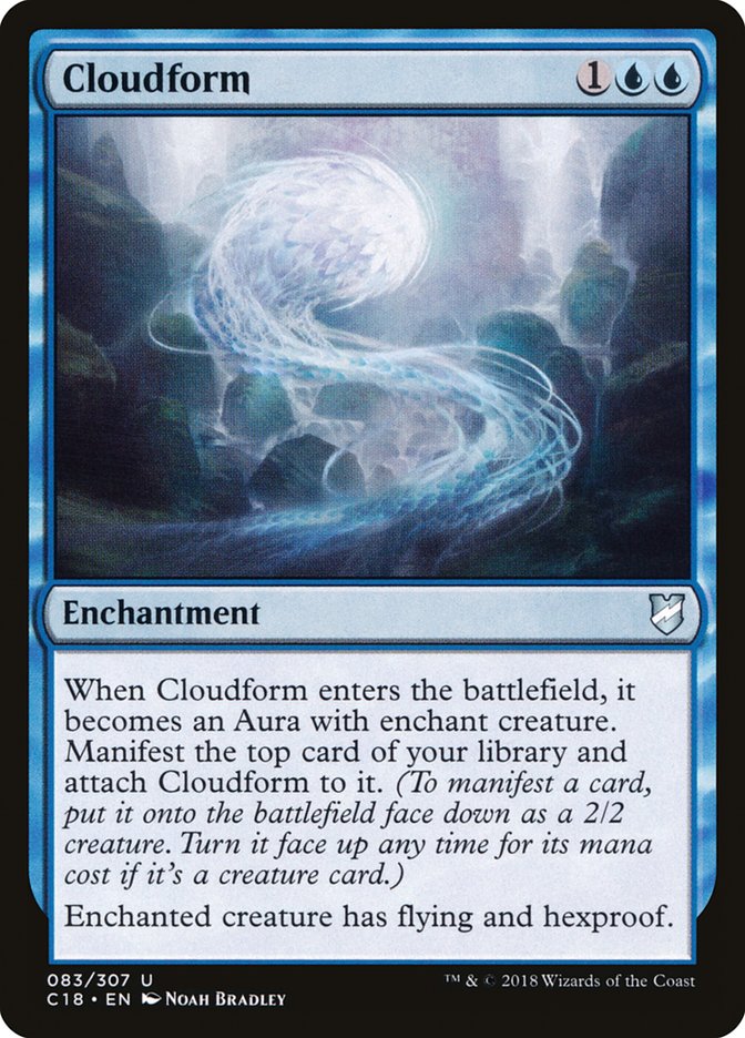 Cloudform [Commander 2018] MTG Single Magic: The Gathering | Red Claw Gaming