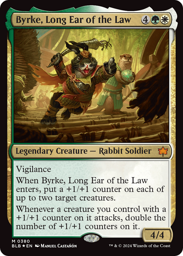 Byrke, Long Ear of the Law [Bloomburrow] MTG Single Magic: The Gathering | Red Claw Gaming