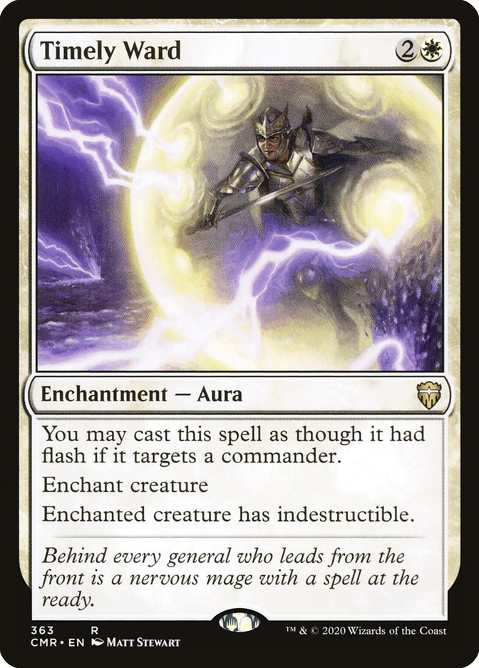 Timely Ward [Commander Legends] MTG Single Magic: The Gathering | Red Claw Gaming