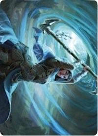 Sea Gate Stormcaller Art Card [Zendikar Rising Art Series] MTG Single Magic: The Gathering | Red Claw Gaming