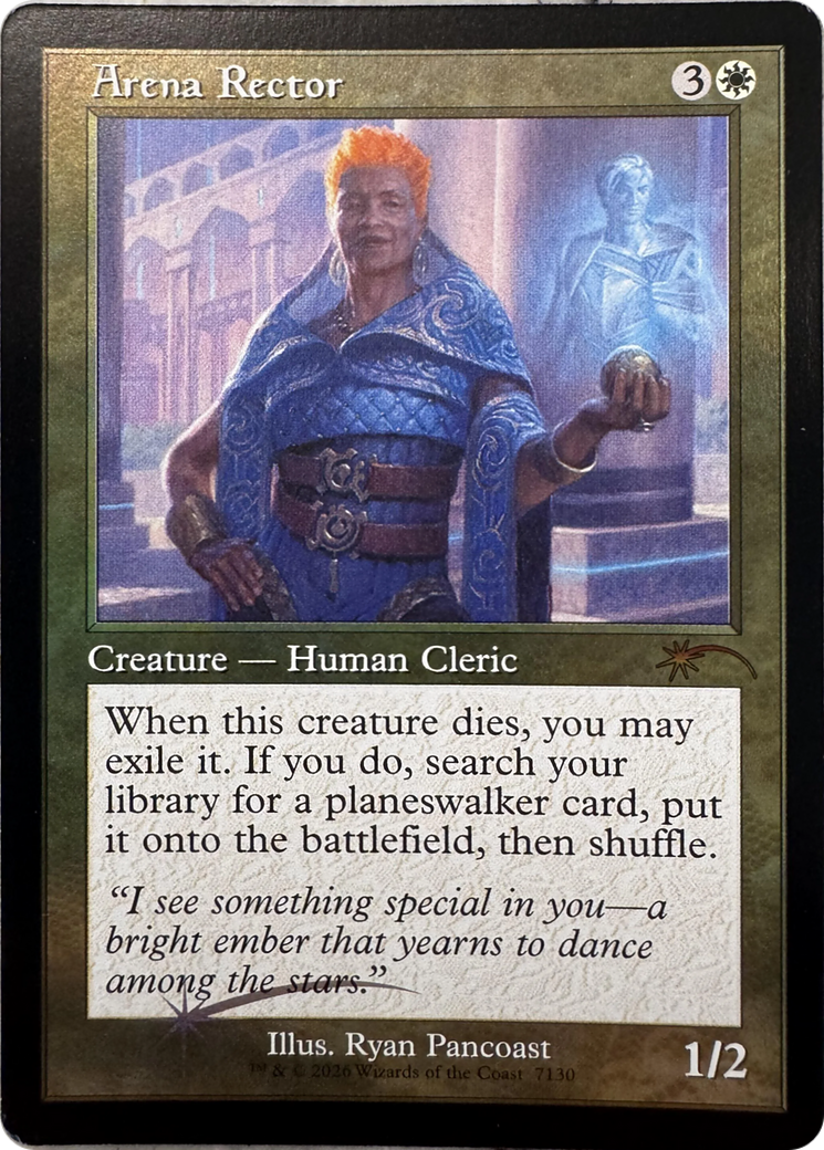 Arena Rector (Retro Frame) [Secret Lair Drop Series] MTG Single Magic: The Gathering | Red Claw Gaming