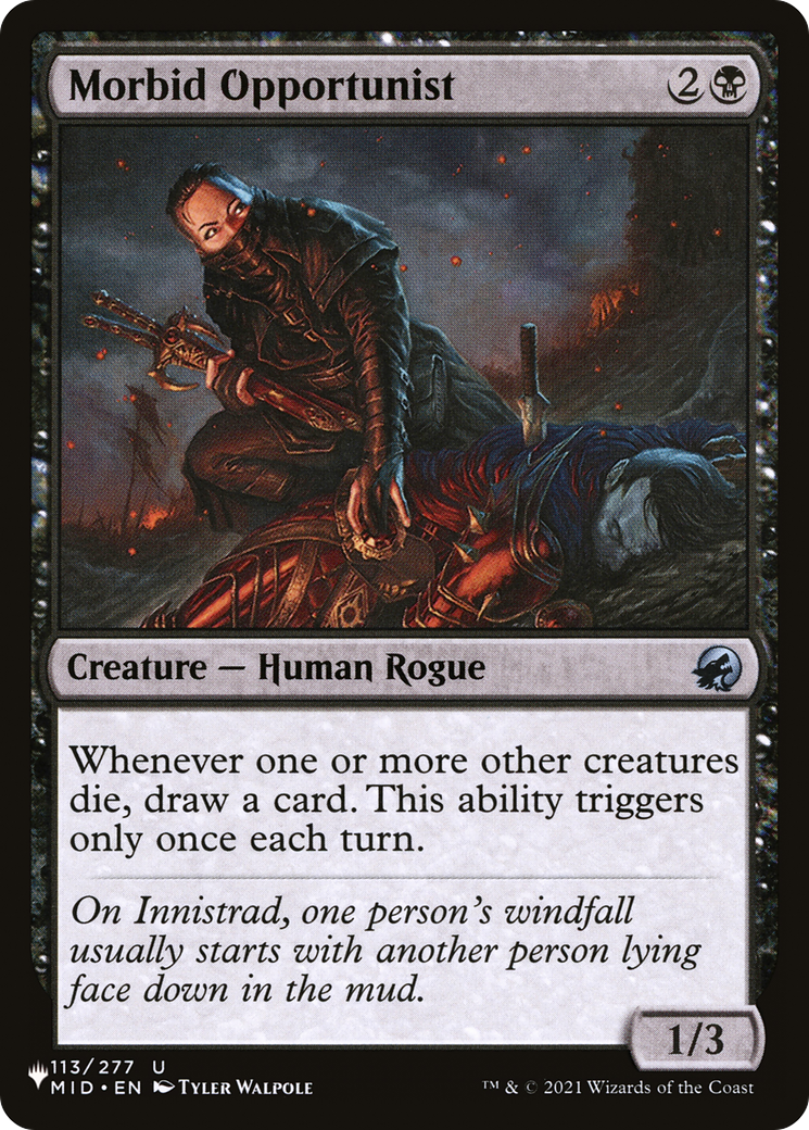 Morbid Opportunist [The List] MTG Single Magic: The Gathering | Red Claw Gaming