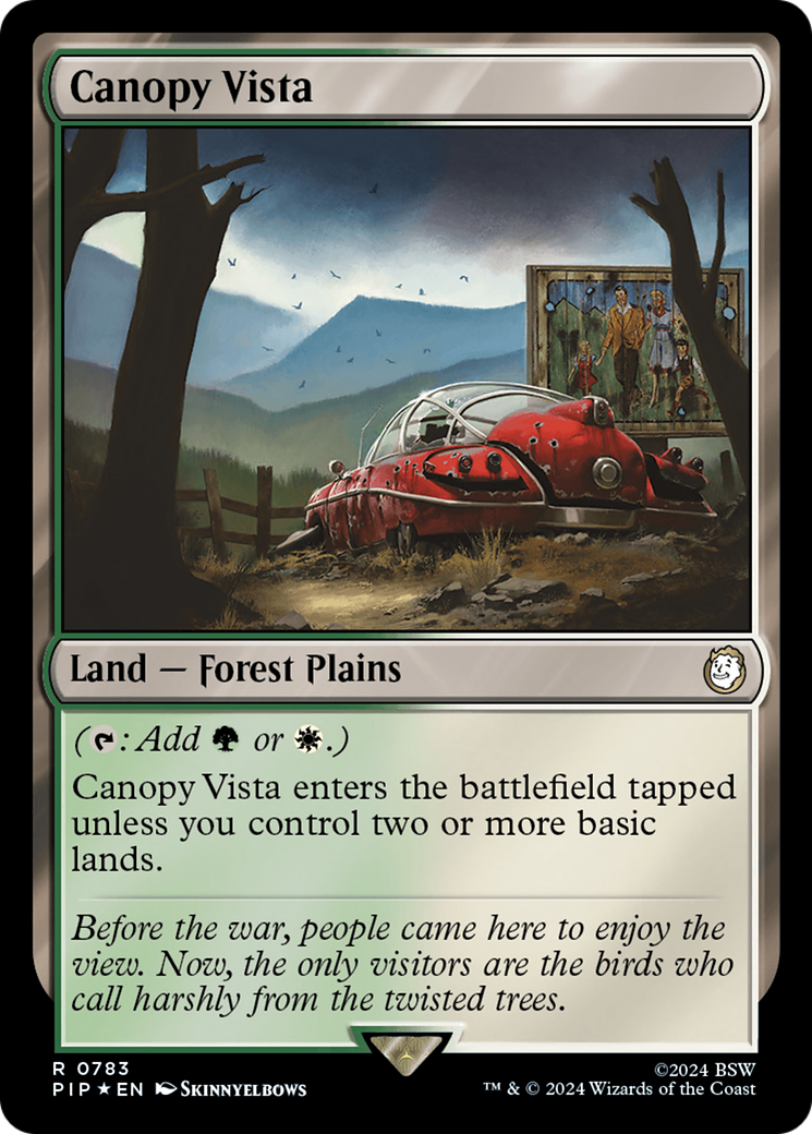 Canopy Vista (Surge Foil) [Fallout] MTG Single Magic: The Gathering    | Red Claw Gaming
