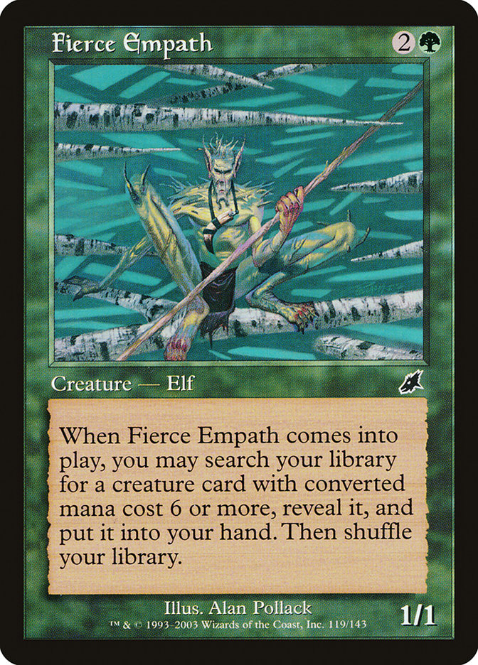 Fierce Empath [Scourge] MTG Single Magic: The Gathering | Red Claw Gaming