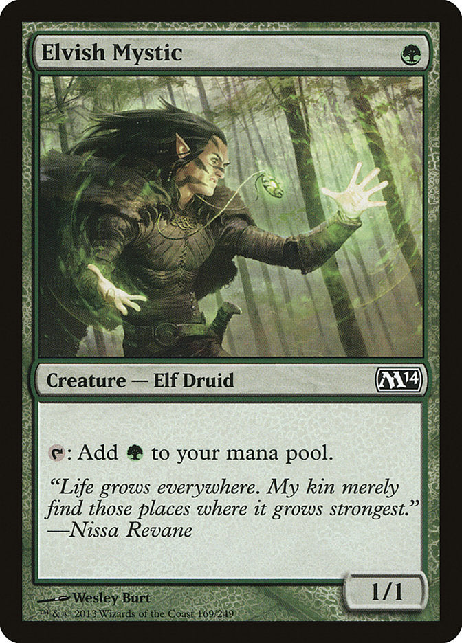 Elvish Mystic [Magic 2014] MTG Single Magic: The Gathering | Red Claw Gaming