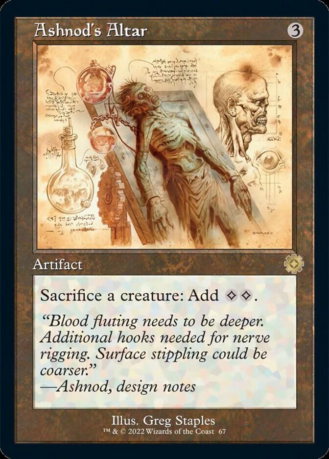 Ashnod's Altar (Retro Schematic) [The Brothers' War Retro Artifacts] MTG Single Magic: The Gathering | Red Claw Gaming