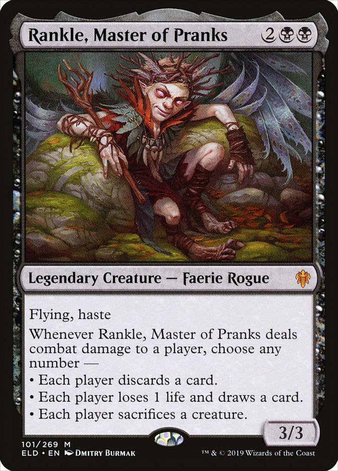Rankle, Master of Pranks [Throne of Eldraine] MTG Single Magic: The Gathering | Red Claw Gaming