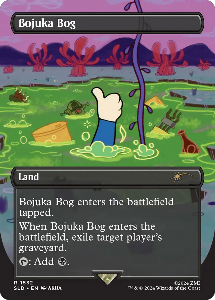 Bojuka Bog (Rainbow Foil) [Secret Lair Drop Series] MTG Single Magic: The Gathering | Red Claw Gaming
