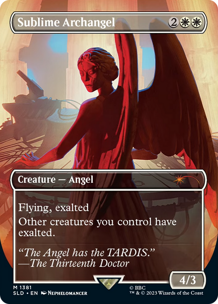 Sublime Archangel [Secret Lair Drop Series] MTG Single Magic: The Gathering | Red Claw Gaming
