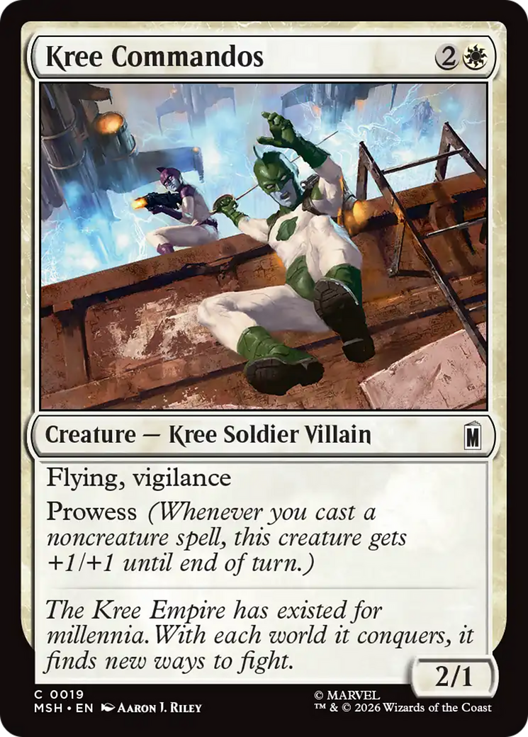 Kree Commandos [Marvel Super Heroes] MTG Single Magic: The Gathering | Red Claw Gaming