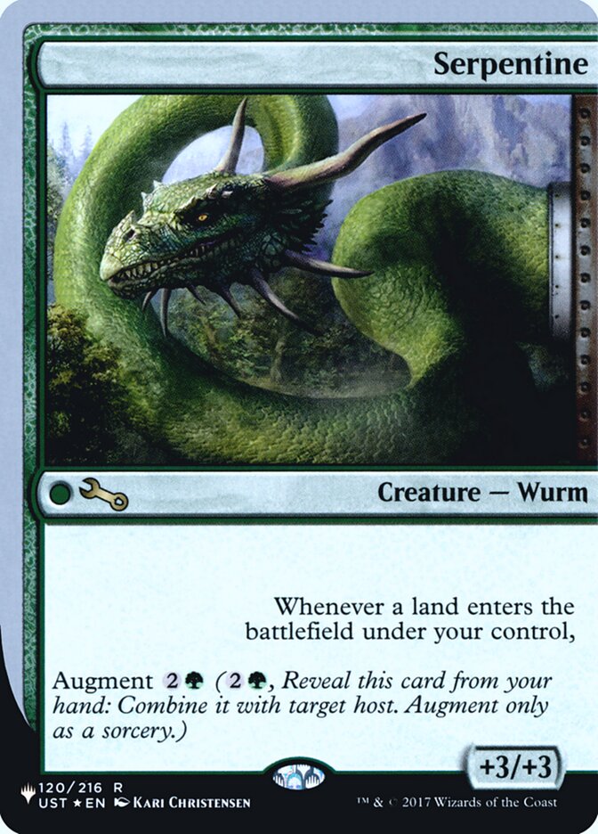 Serpentine (Unfinity Foil Edition) [The List] MTG Single Magic: The Gathering | Red Claw Gaming