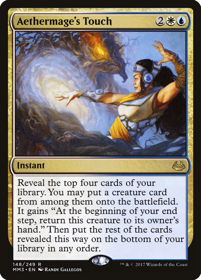 Aethermage's Touch [Modern Masters 2017] MTG Single Magic: The Gathering | Red Claw Gaming