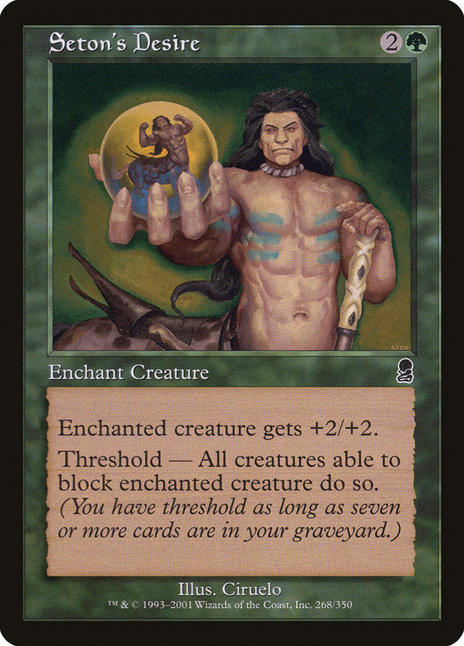 Seton's Desire [Odyssey] MTG Single Magic: The Gathering | Red Claw Gaming
